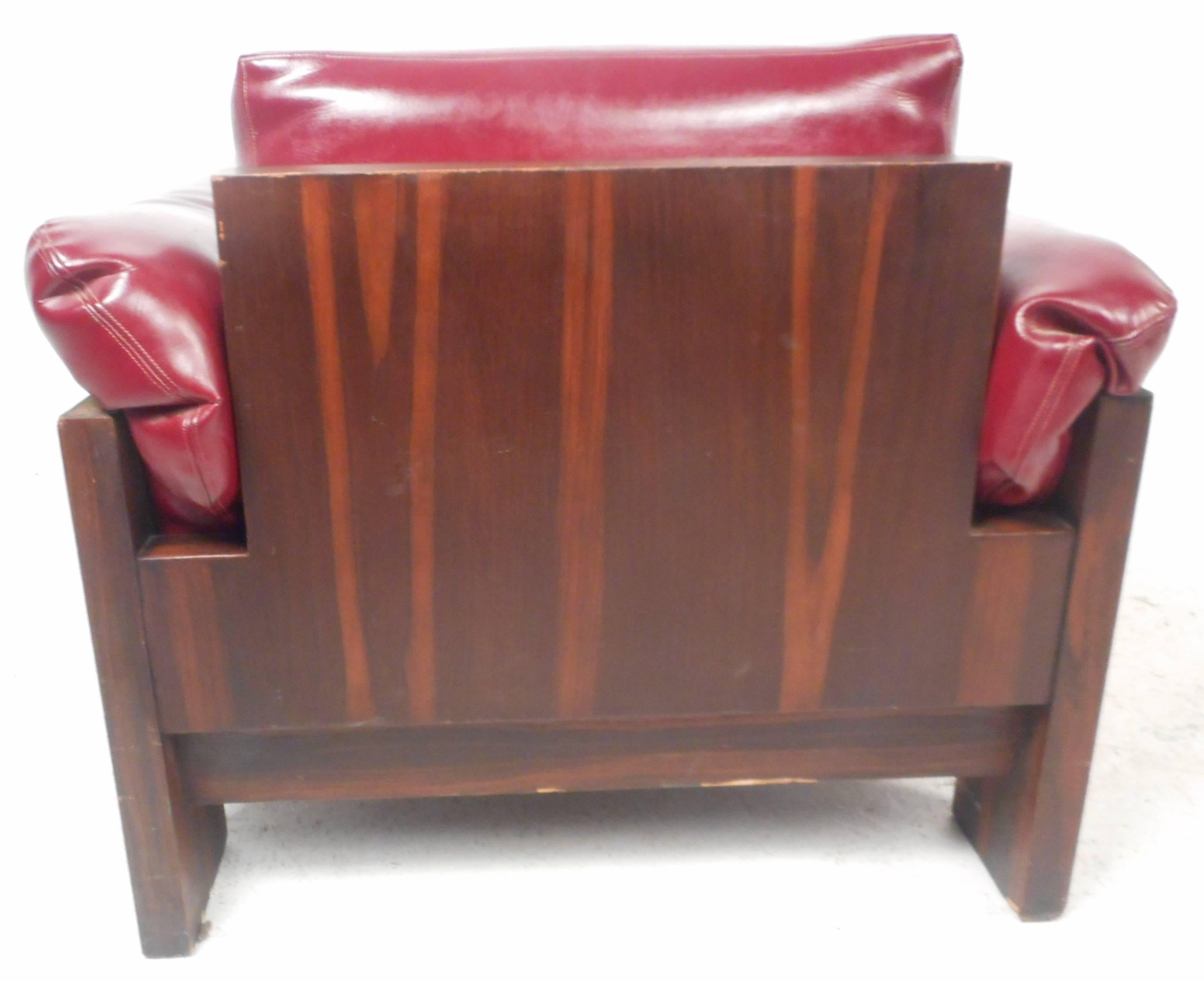 Late 20th Century Mid-Century Modern Rosewood Lounge Chair by Milo Baughman for Thayer Coggin