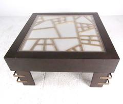 Contemporary Modern Decorator Coffee Table