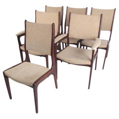 Scandinavian Modern Rosewood Dining Chairs