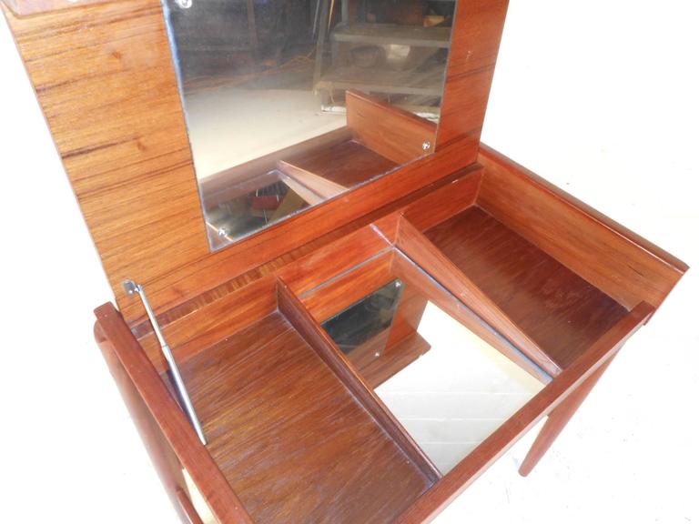 MidCentury Modern Danish Teak Vanity For Sale at 1stDibs teak mid