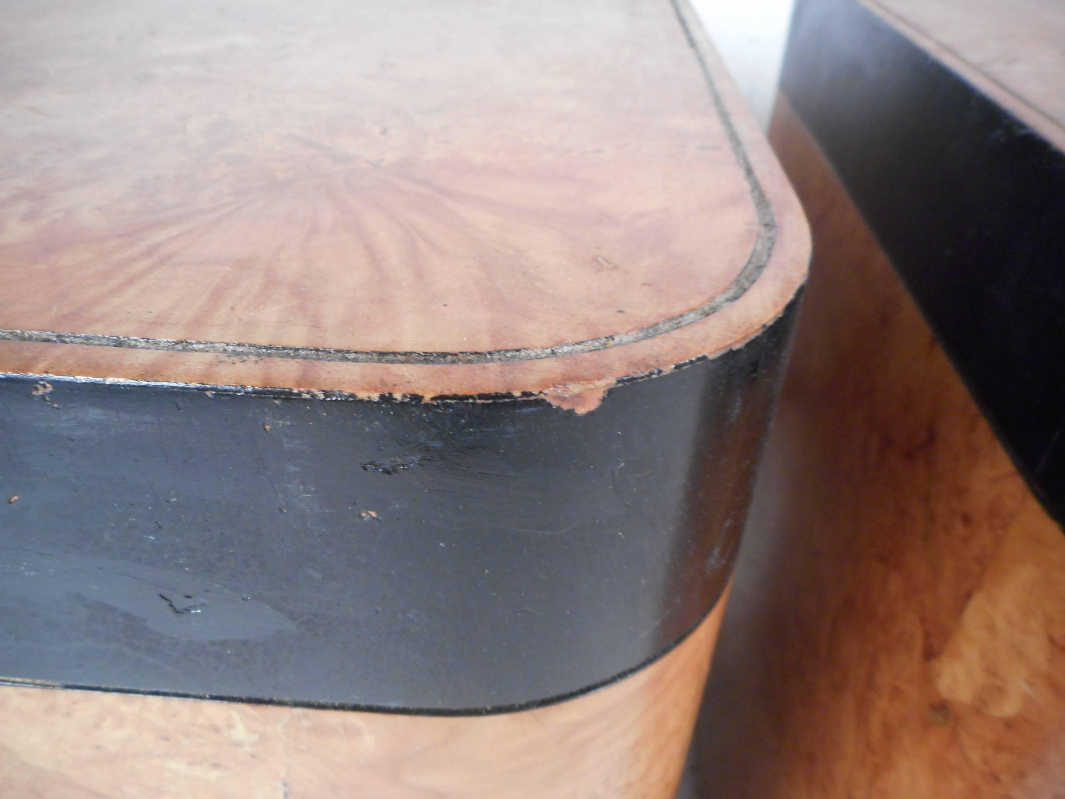 Mid-Century Modern Burl Nightstands by Milo Baughman for Thayer Coggin 2