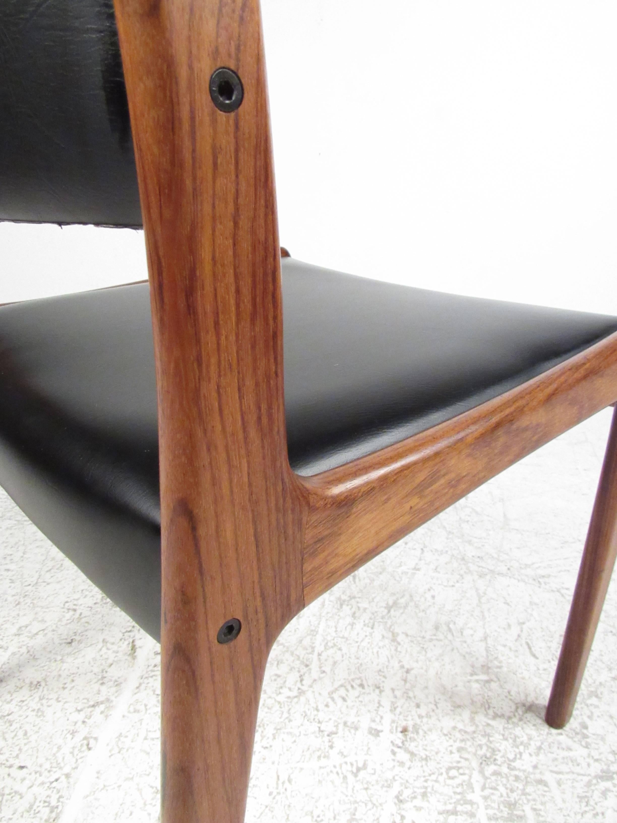 danish high back dining chairs
