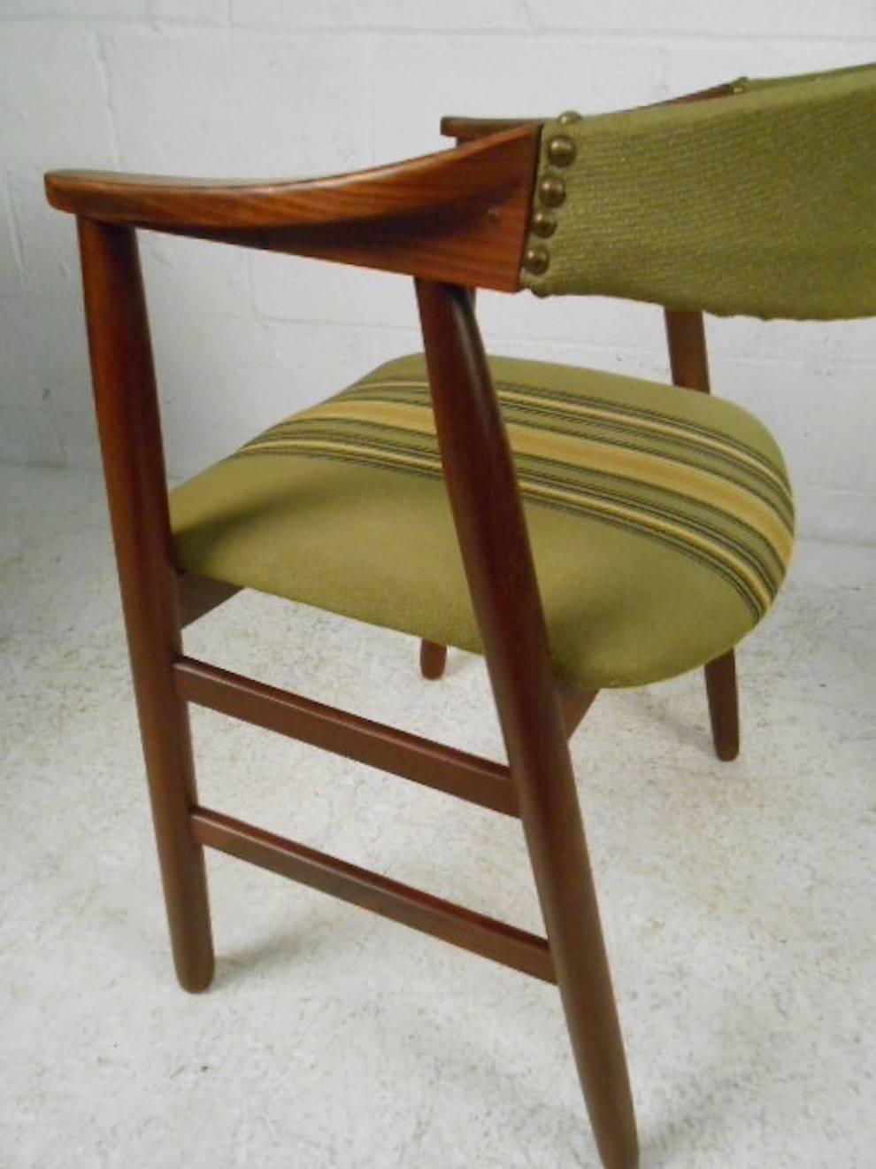 Danish Set of Six Dining Chairs in the Style of Kai Kristiansen