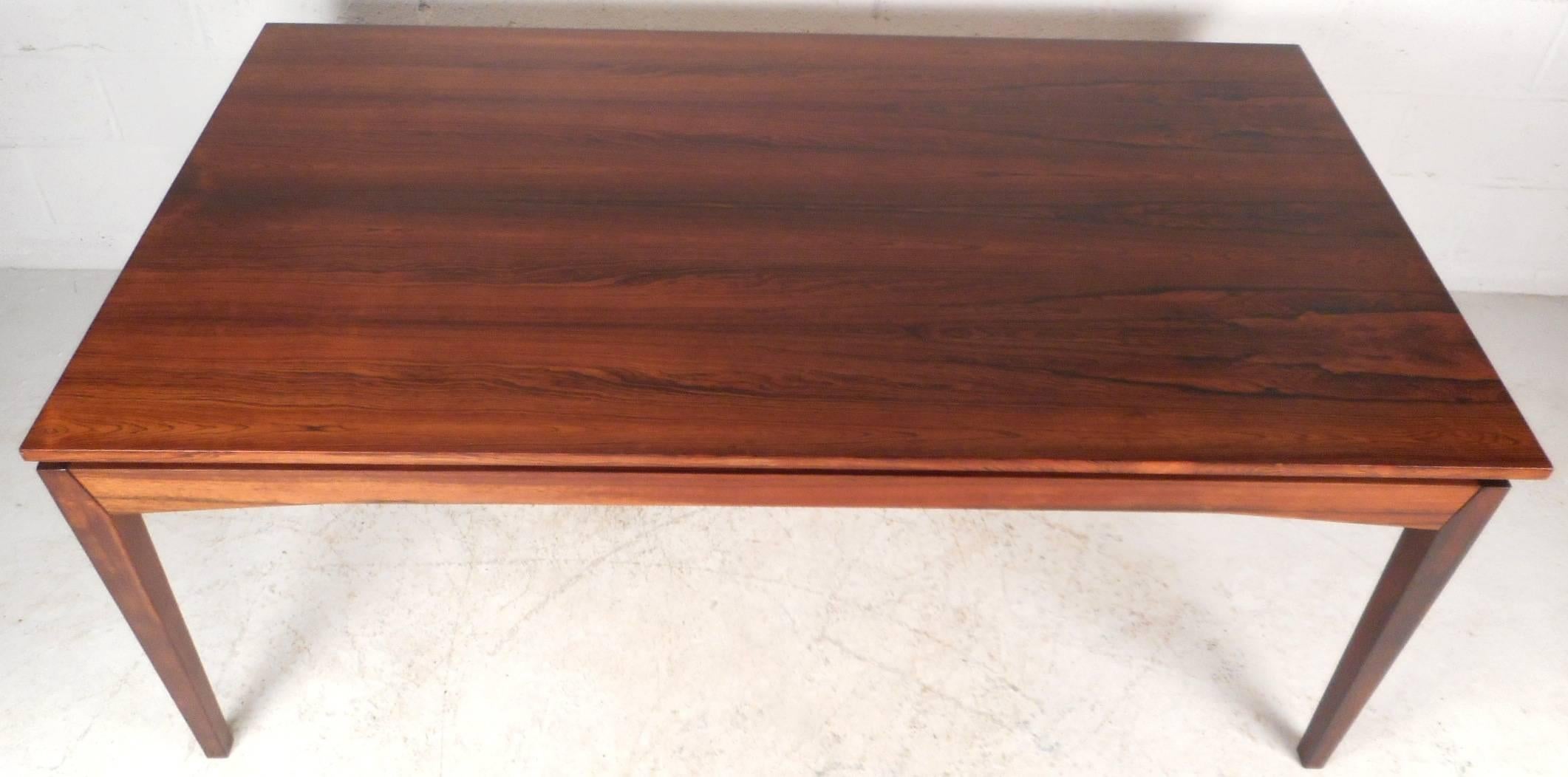 vintage rosewood dining table