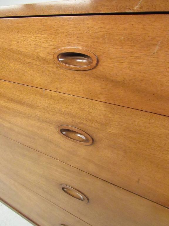 Mid Century Walnut Dresser By Dixie Furniture For Sale At 1stdibs