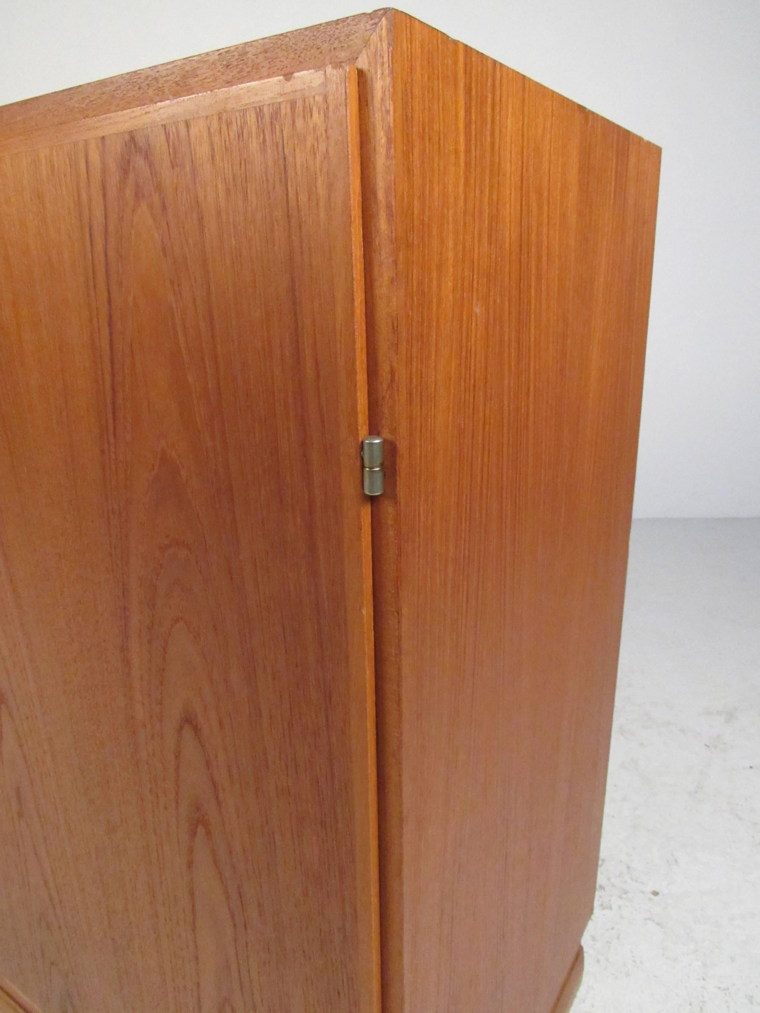 teak storage cabinet outdoor