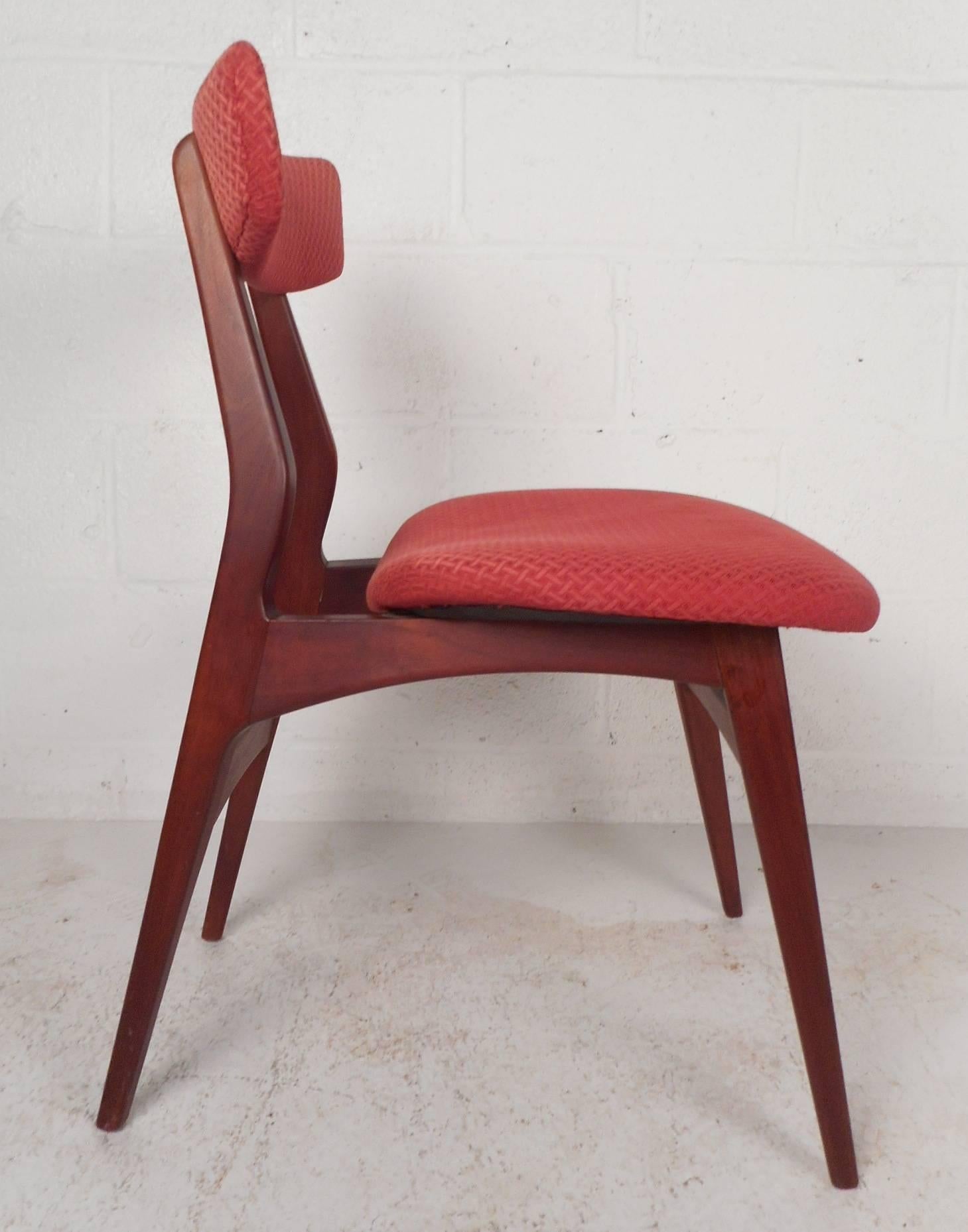 Set of Four Mid-Century Modern Dining Chairs by George Nelson for Herman Miller In Good Condition In Brooklyn, NY