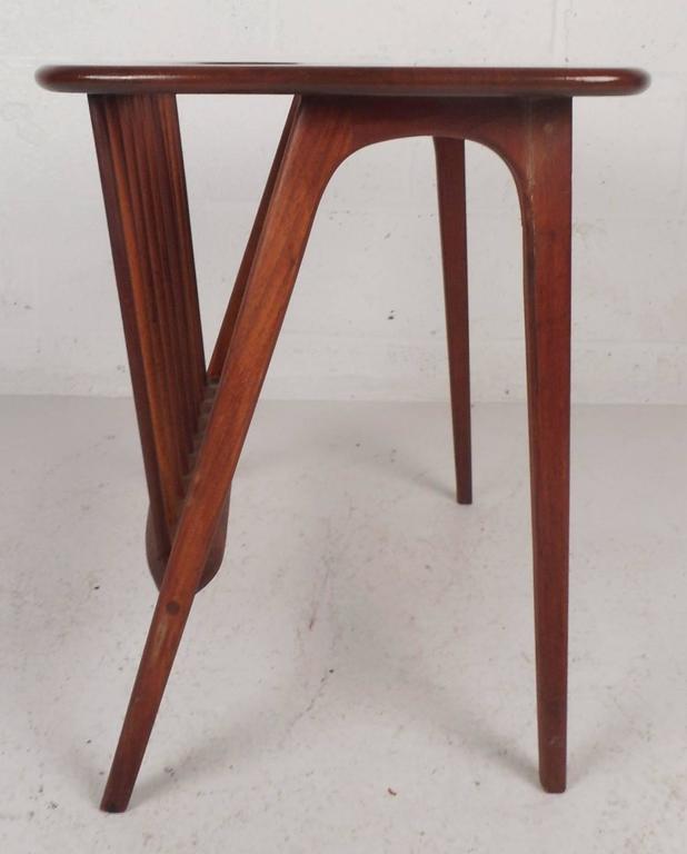 MidCentury Modern Magazine Rack or Side Table by Arthur Umanoff at 1stDibs