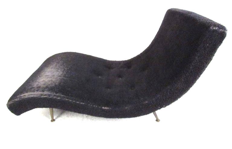 Vintage Wave Chaise Lounge In The Style Of Adrian Pearsall For Mid Century Modern Vintage Wave Chaise Lounge In The Style Of Adrian Pearsall For