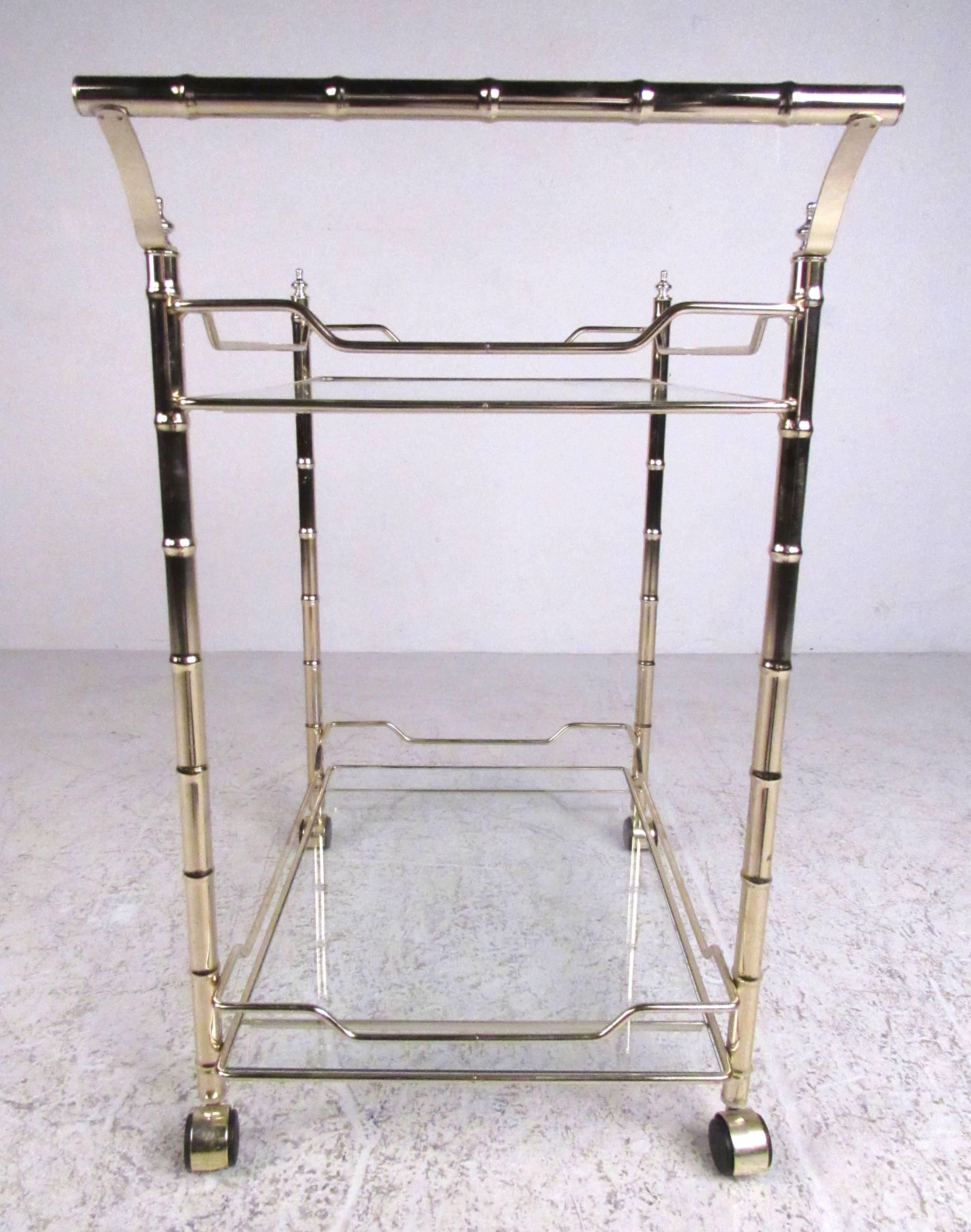 hollywood regency bar carts