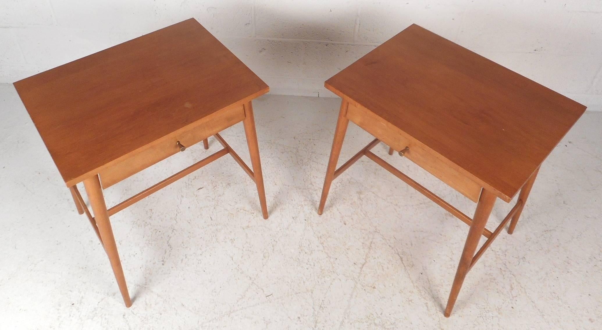 Pair of Mid-Century Modern End Tables by Paul McCobb for Planner Group In Good Condition In Brooklyn, NY