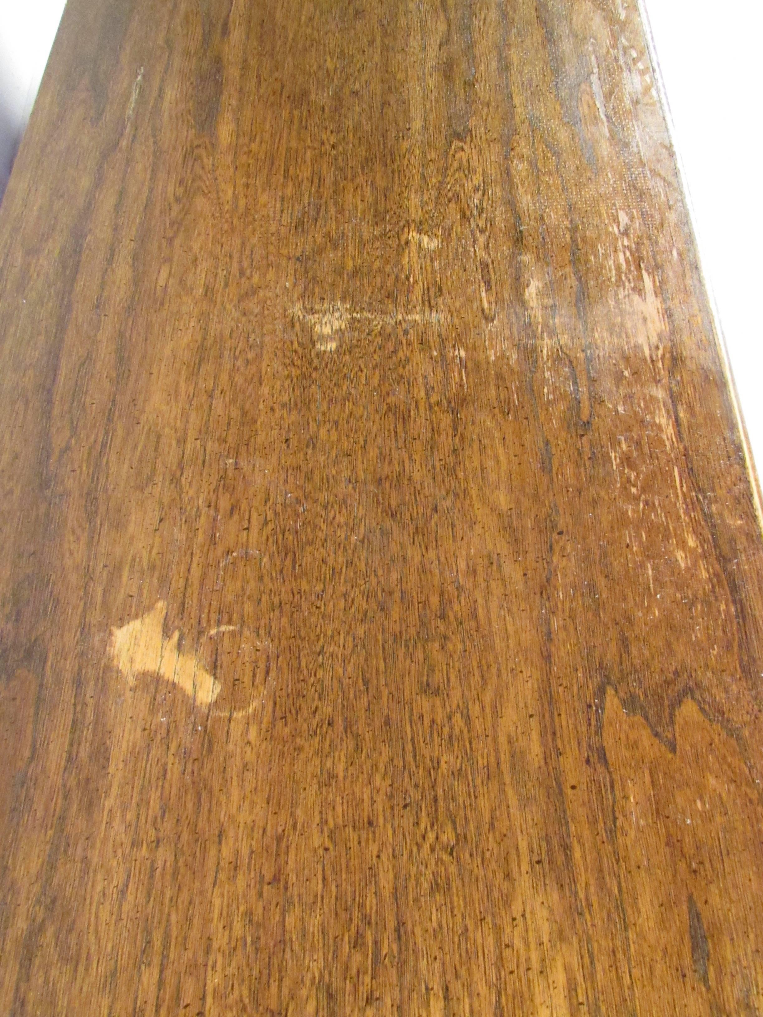 Oak Mid-Century Brutalist Dresser by Lane