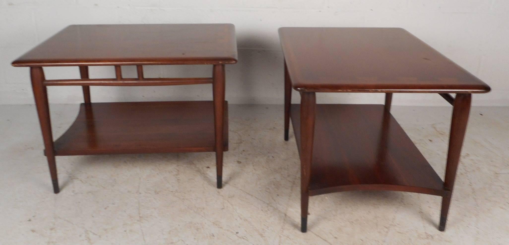 Mid-Century Modern End Tables by Lane Furniture In Good Condition In Brooklyn, NY
