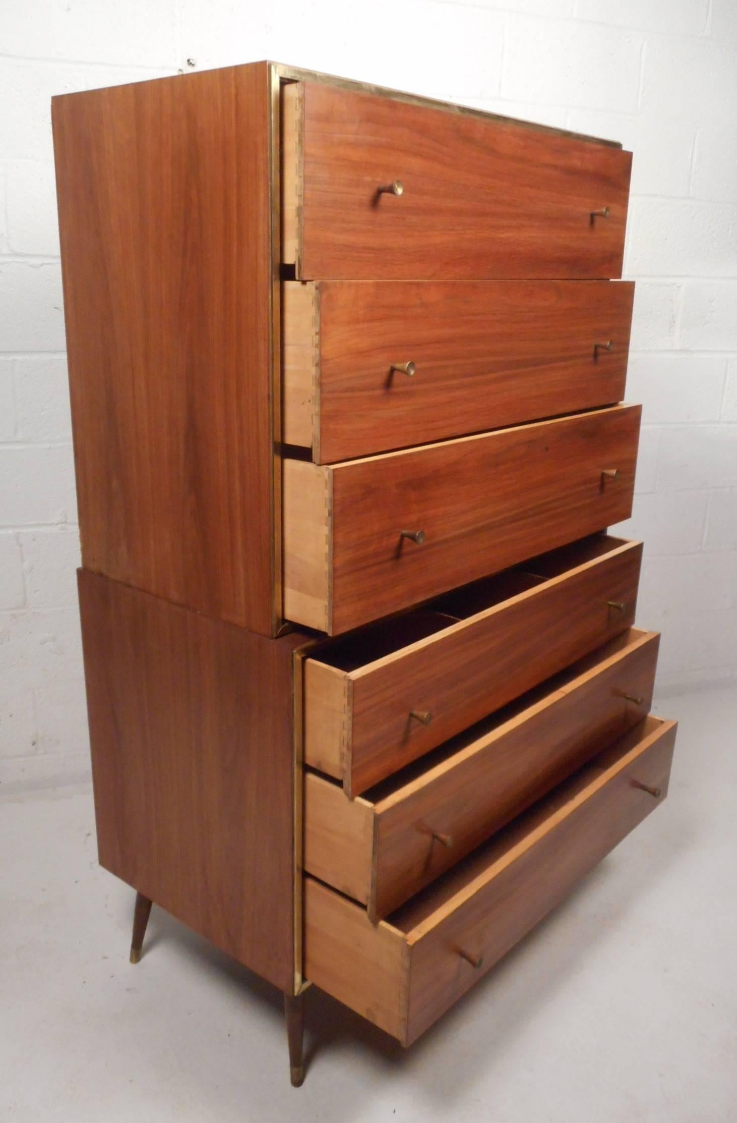 stacked chest of drawers