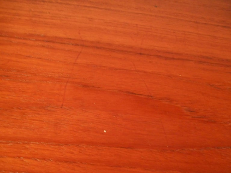 MidCentury Modern Teak Bookshelf Topper by Gunni Omann at 1stDibs