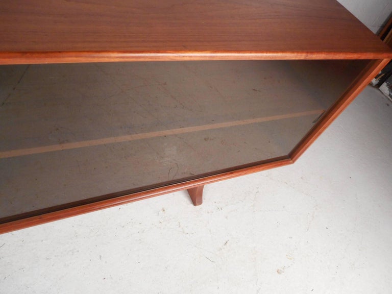 MidCentury Modern Teak Bookshelf Topper by Gunni Omann at 1stDibs