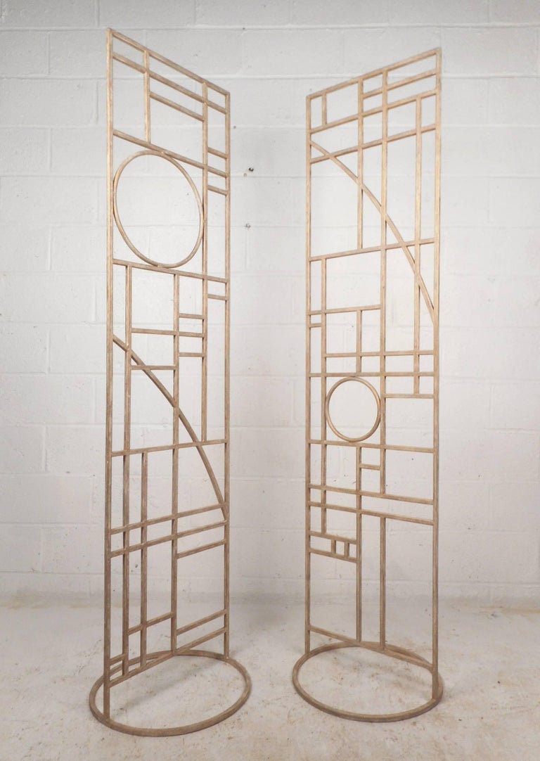 Impressive Pair of MidCentury Modern Room Dividers at 1stDibs