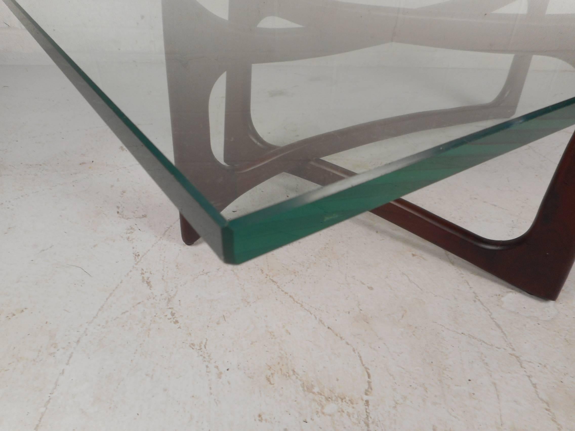 Late 20th Century Mid-Century Modern Coffee Table by Adrian Pearsall Model 2450-TK