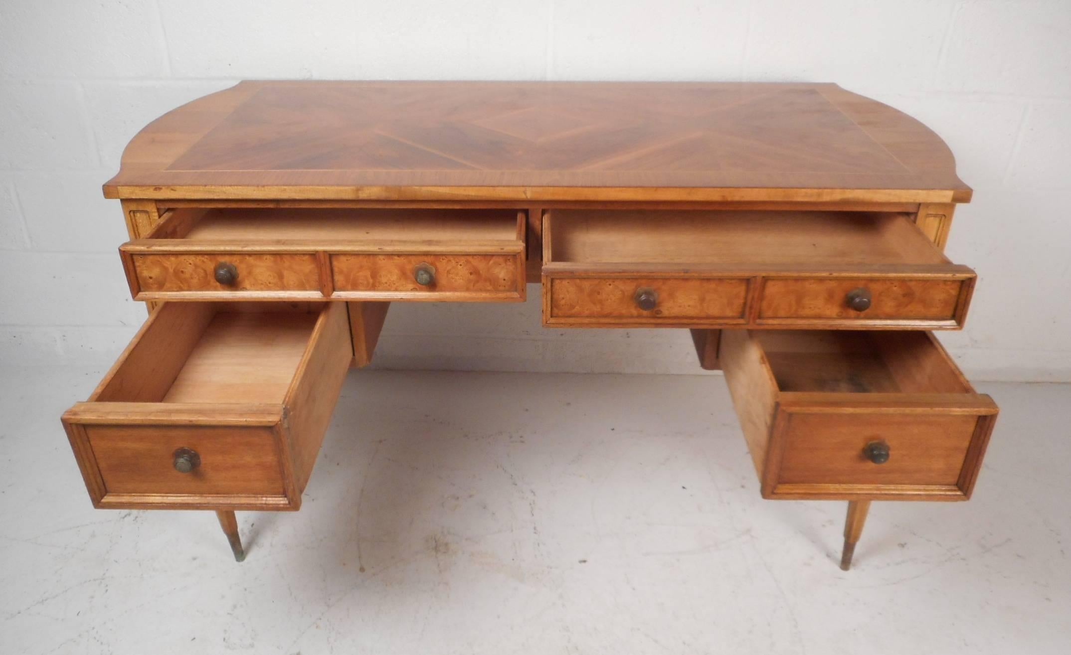 Impressive Mid-Century Modern Desk by American of Martinsville 1
