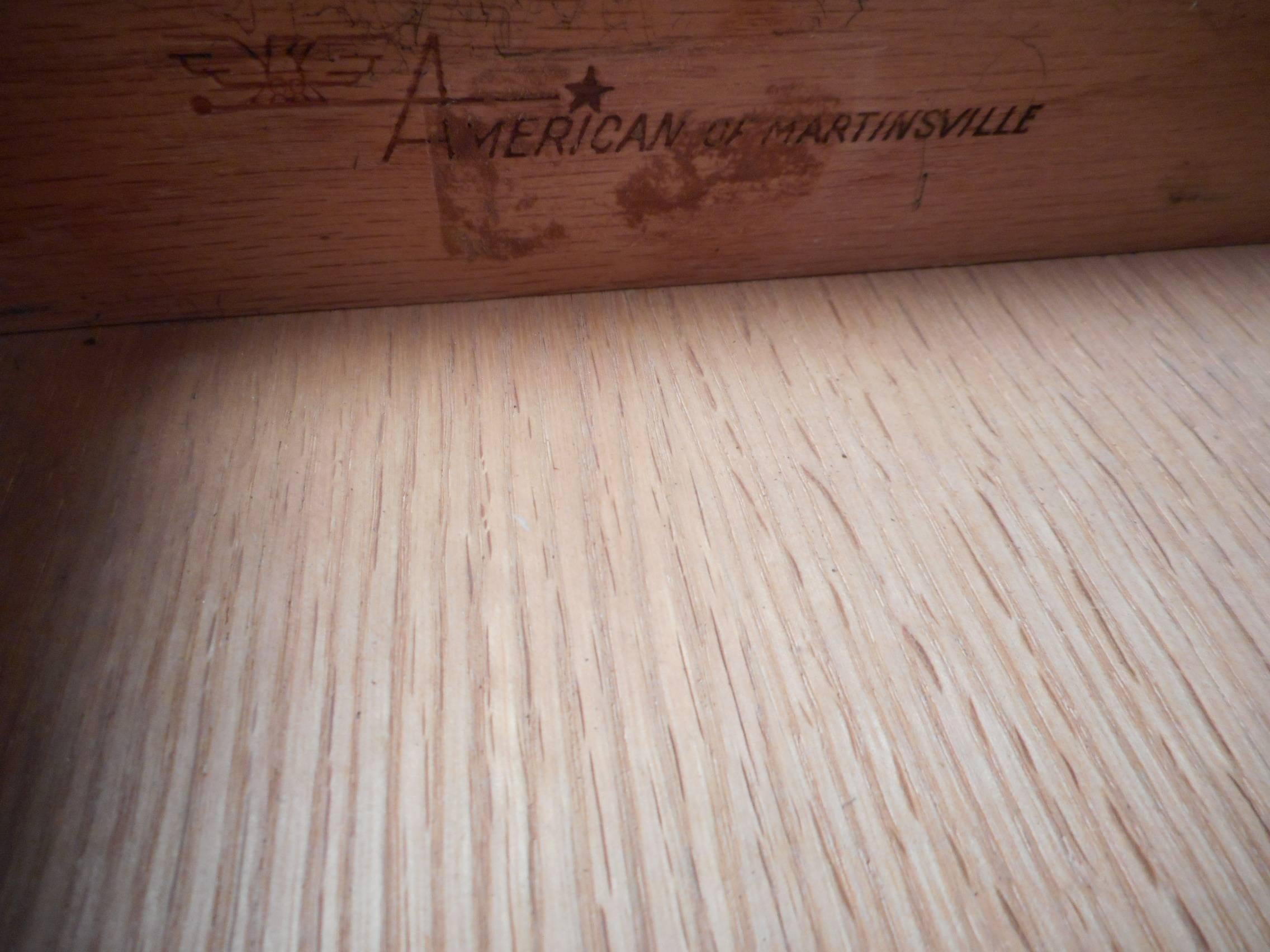 Impressive Mid-Century Modern Desk by American of Martinsville 3