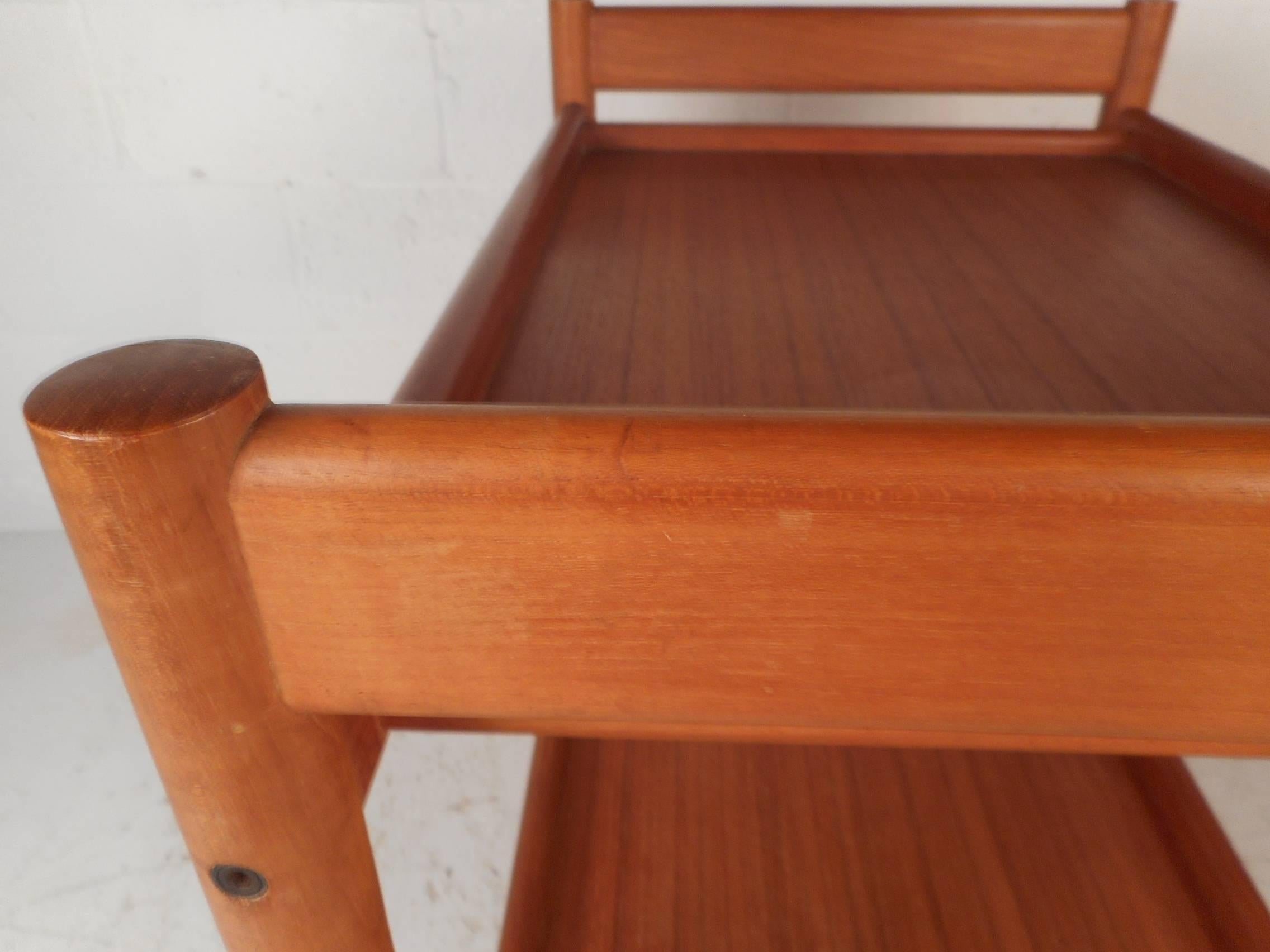 teak cart