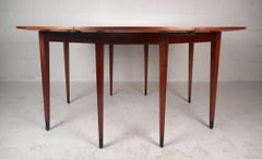 Mid-Century Modern Drop-Leaf Dining Table by Dunbar