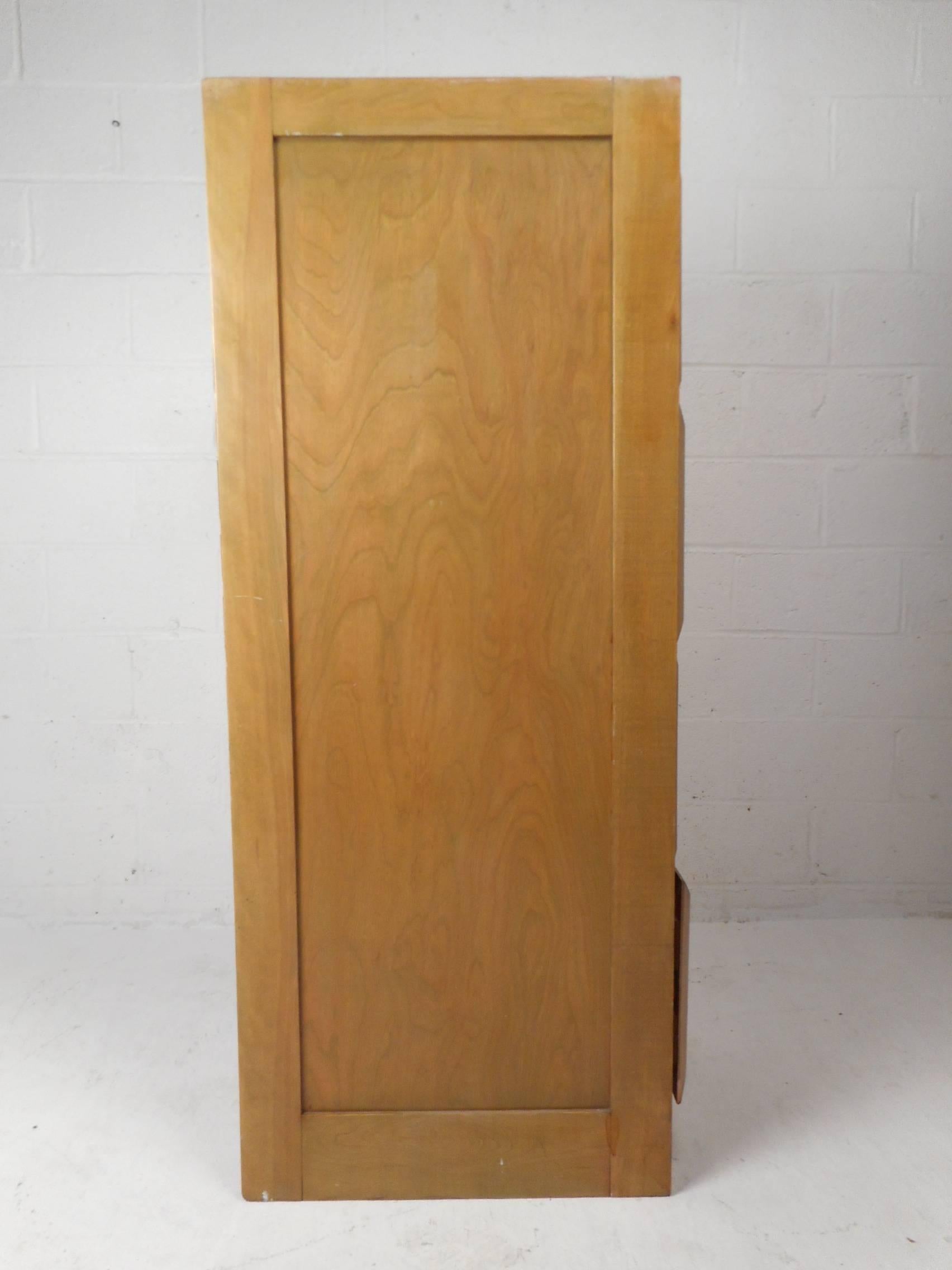 mid century modern file cabinet