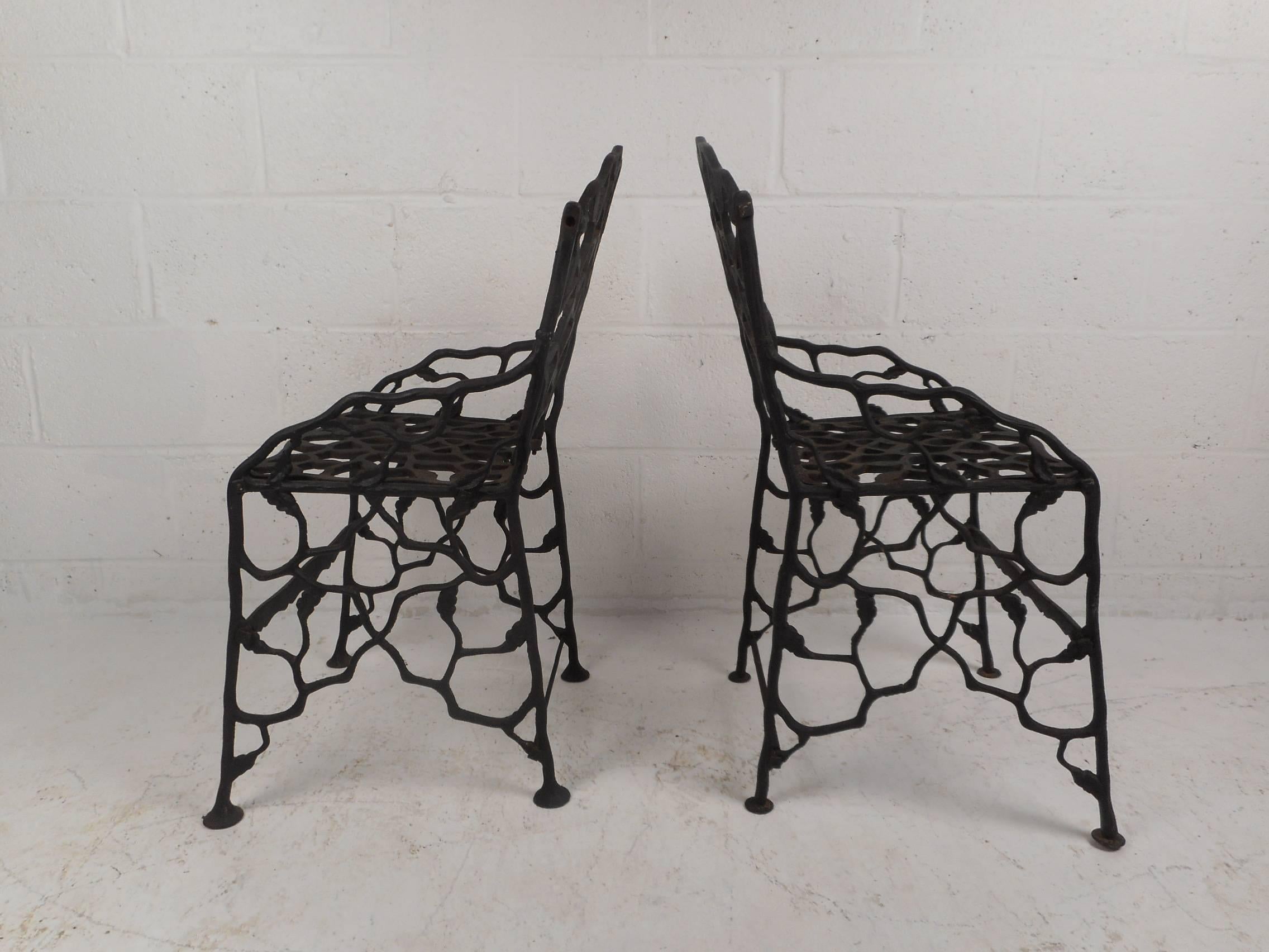 cast iron chairs for sale