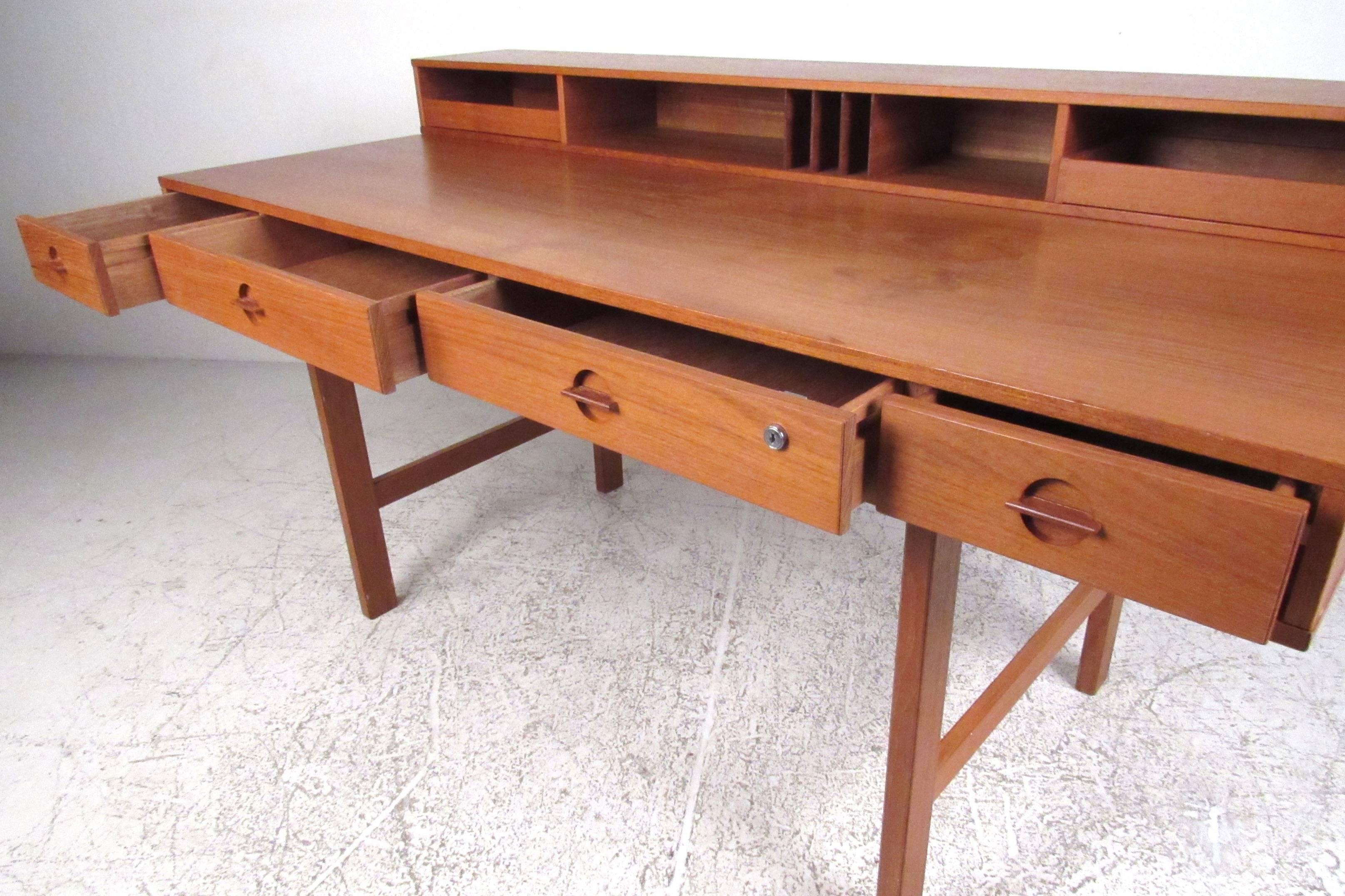 Scandinavian Modern Danish Modern Flip-Top Desk by Jens Quistgaard