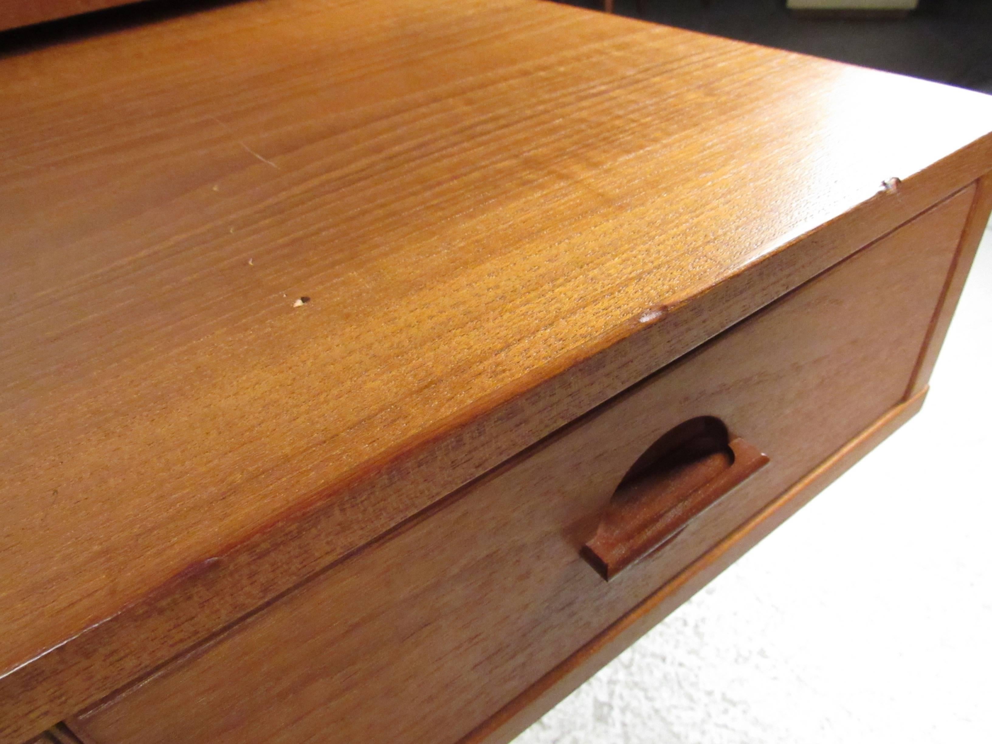 Danish Modern Flip-Top Desk by Jens Quistgaard In Good Condition In Brooklyn, NY