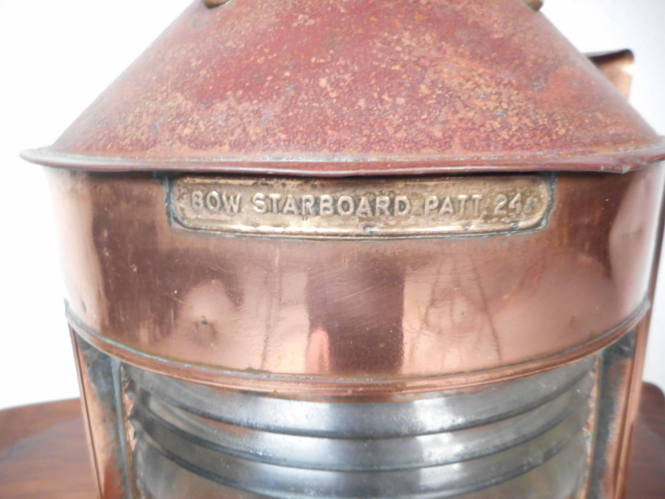 Renaissance Vintage Alderson and Gyde Copper Lamp or Lantern