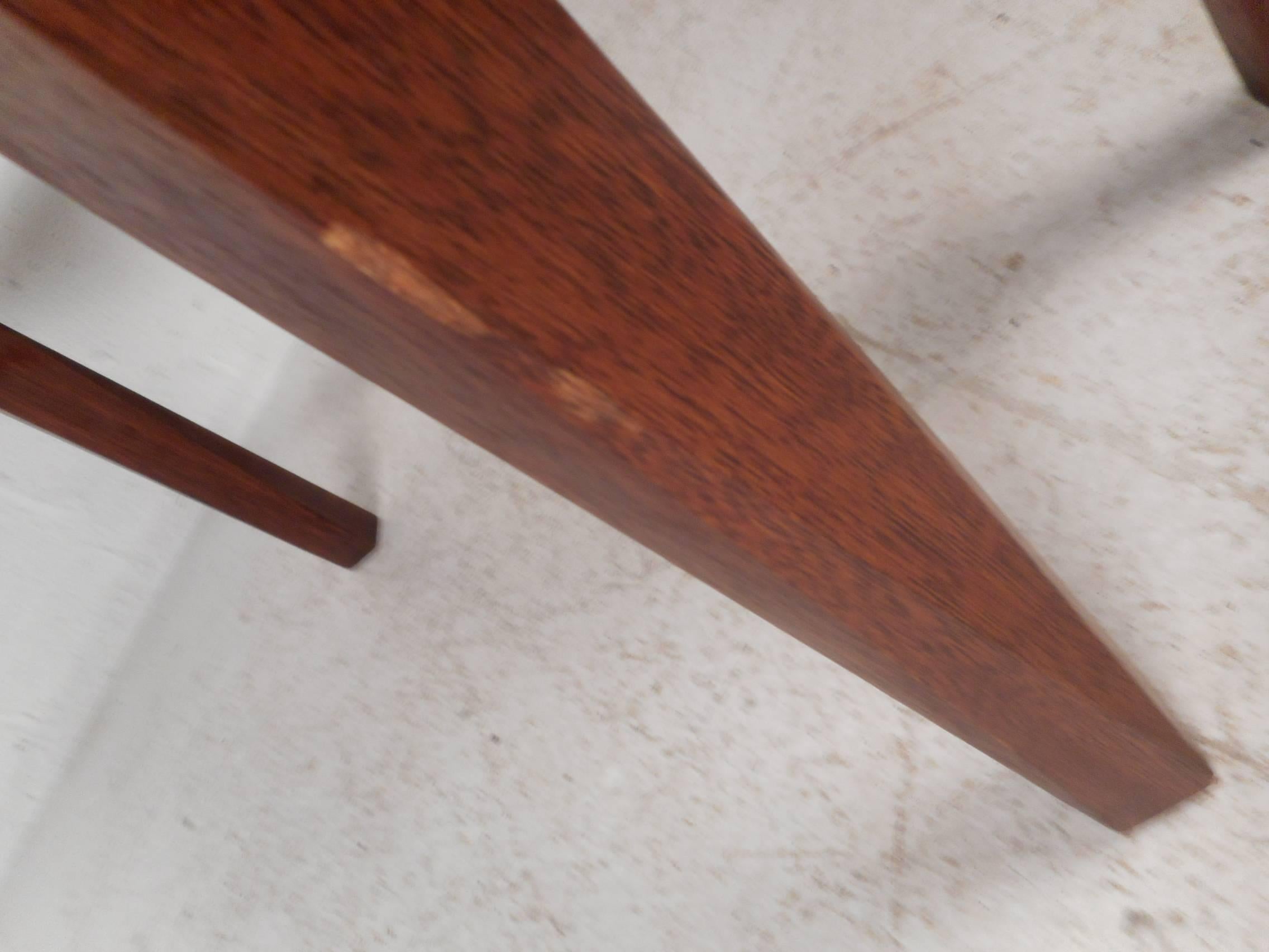Midcentury Walnut Coffee Table For Sale 2