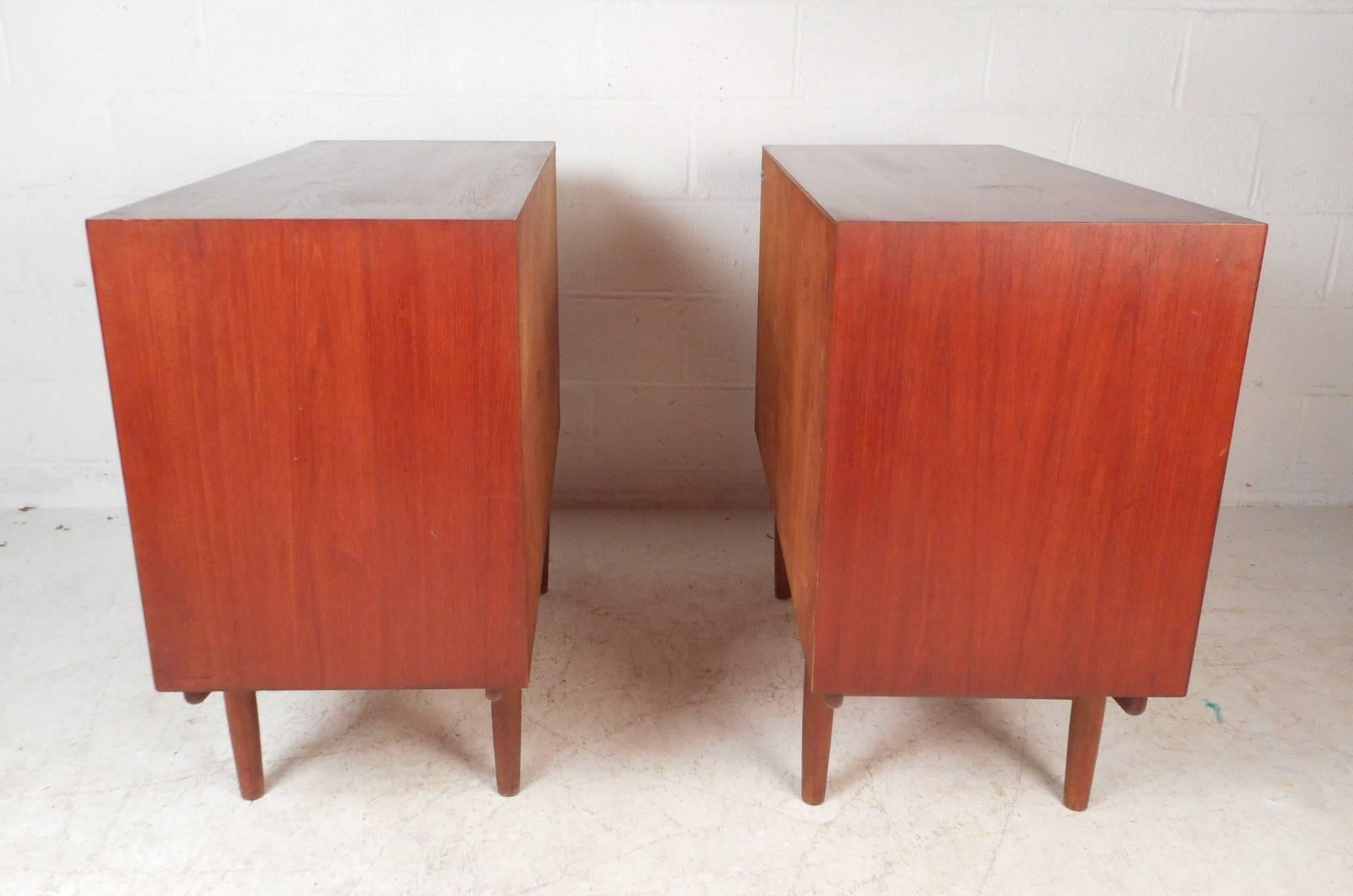 Late 20th Century Pair of Mid-Century Modern Borge Mogensen Danish Teak Chests