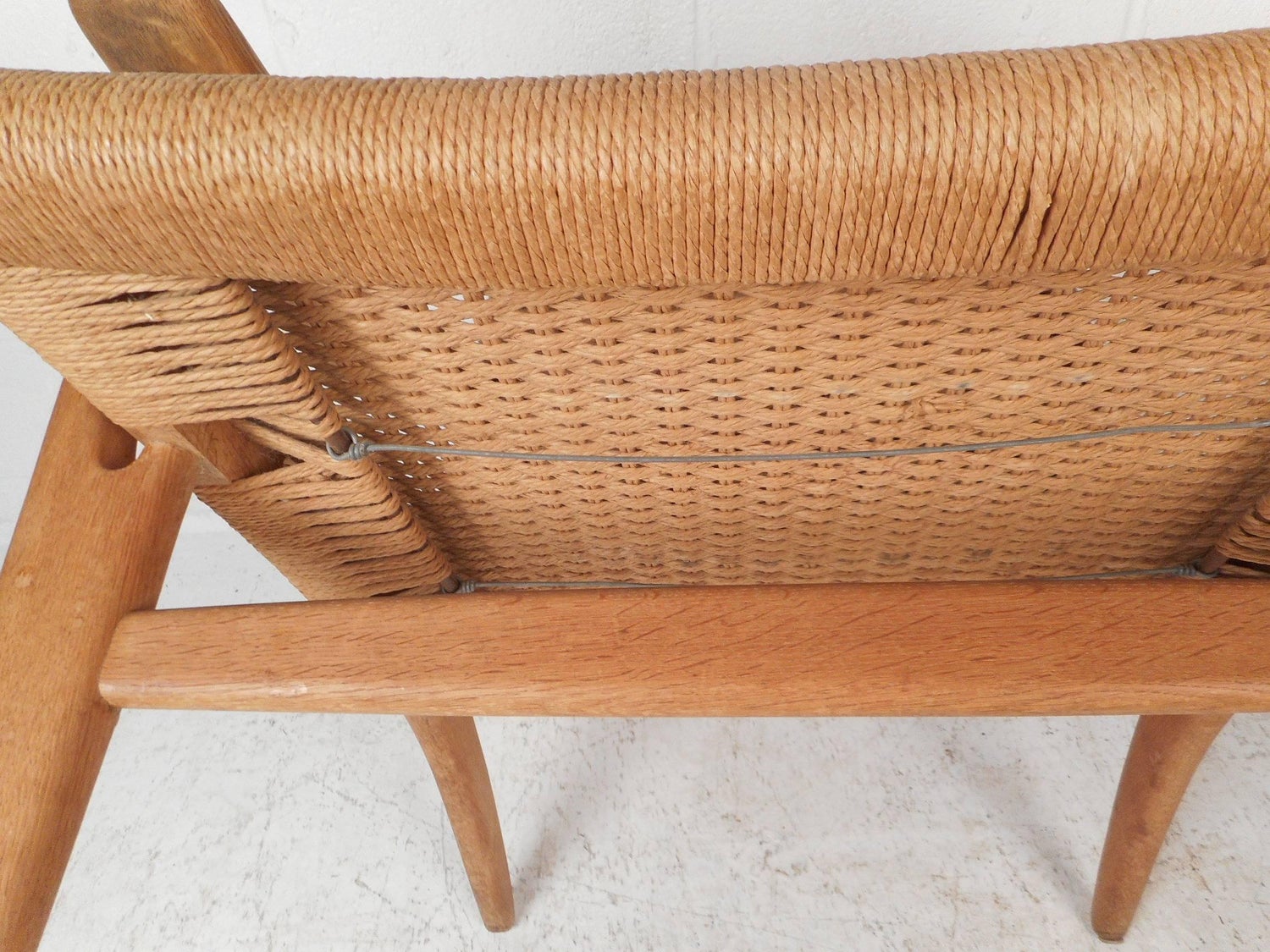 Mid Century Modern Ch 25 Lounge Chair By Hans Wegner For Carl Hansen For Sale At 1stdibs