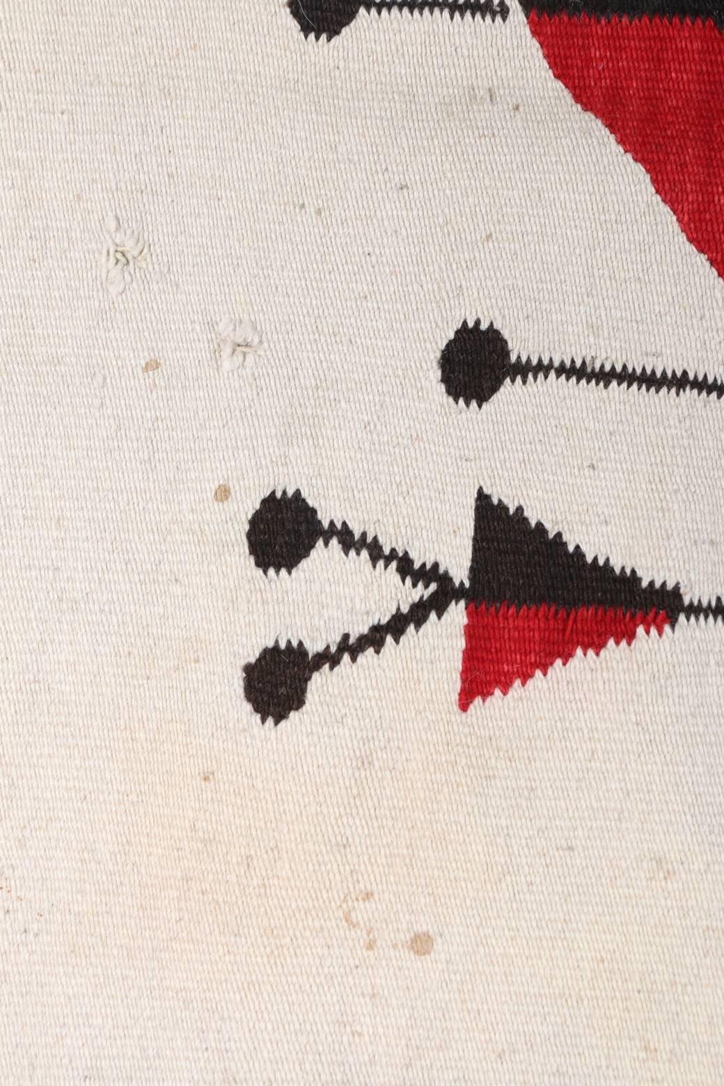 Mid-20th Century Joan Miró Inspired Woven Tapestry
