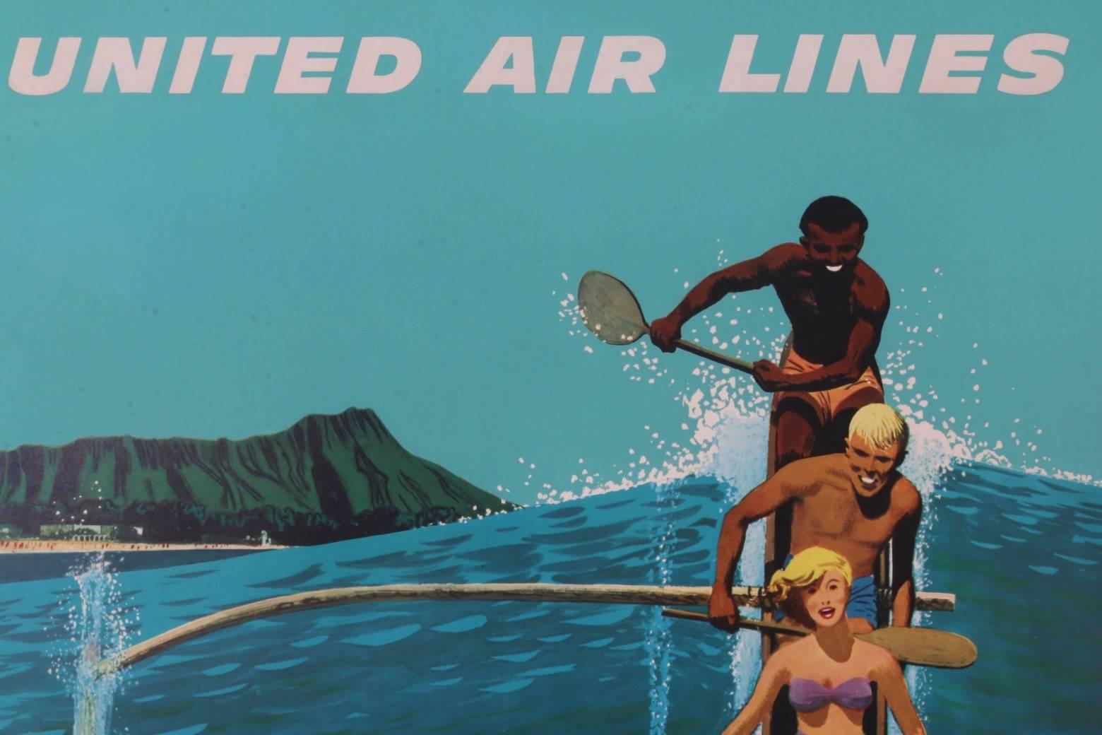 This United Airlines Hawaii 