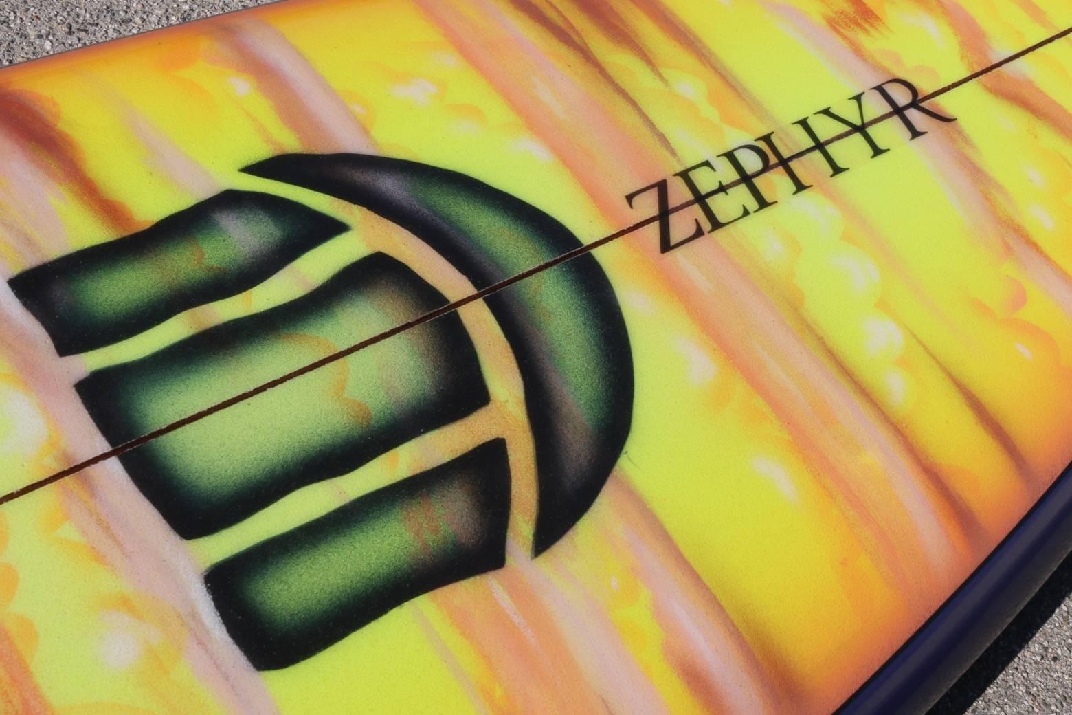 Zephyr Surfboard 1973 Fully Restored with Jeff Ho Fin, Dog Town