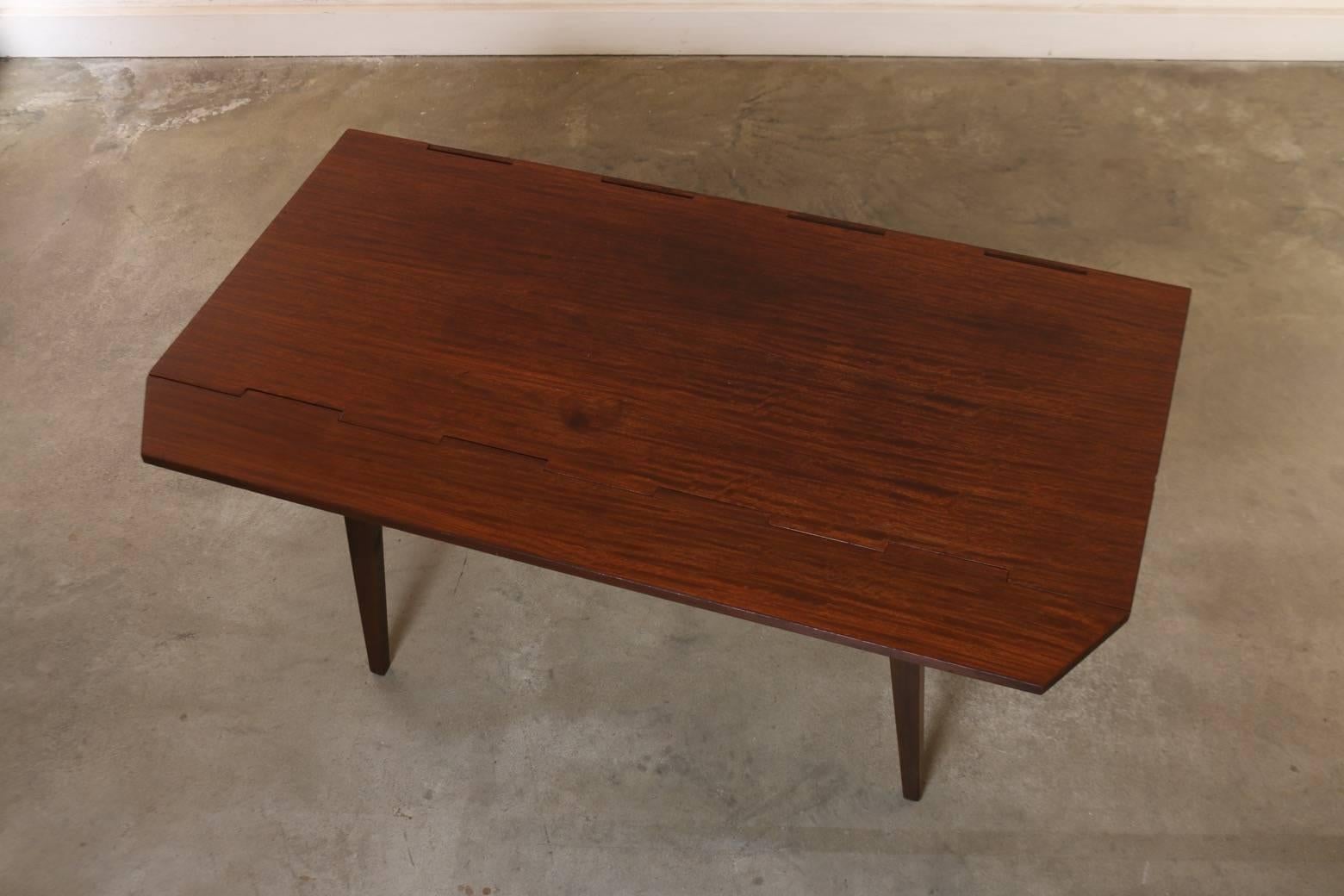 Milo Baughman for Drexel Perspective Convertible Dining Table Coffee Table 1950s 2