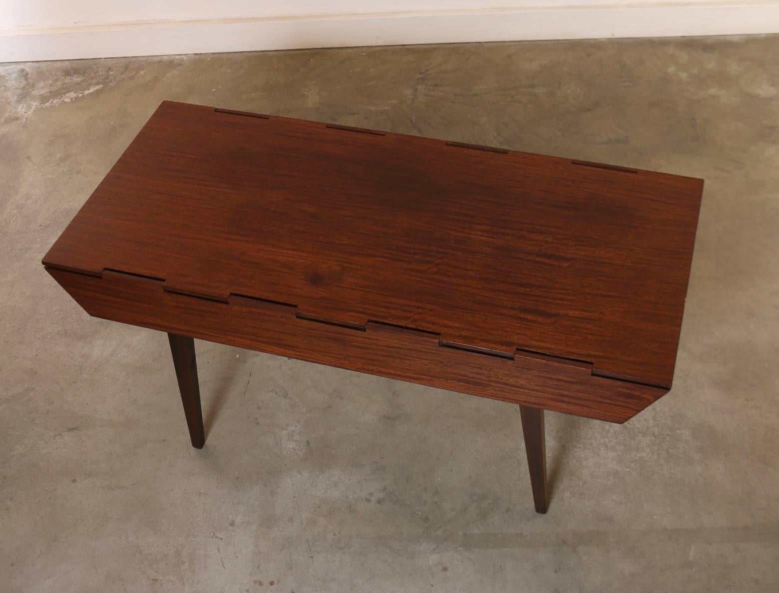 Milo Baughman for Drexel Perspective Convertible Dining Table Coffee Table 1950s In Good Condition In Los Angeles, CA