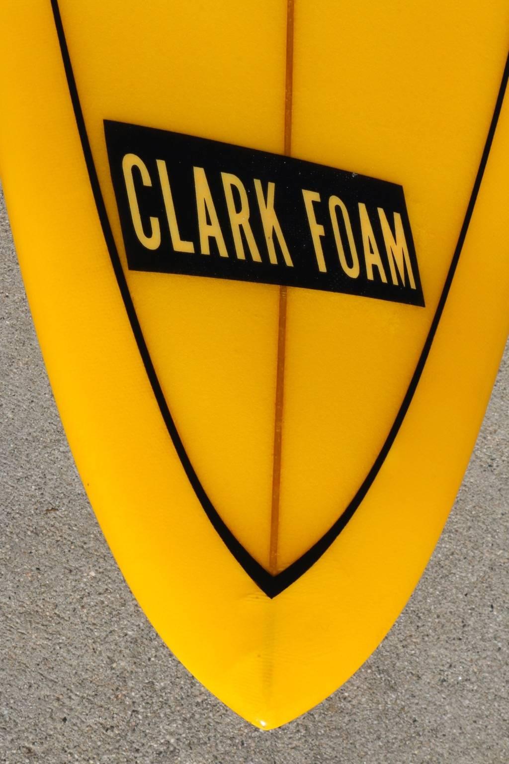 Late 20th Century Early 1970s Mike Eaton Shaped Bing Surfboard, Fully Restored