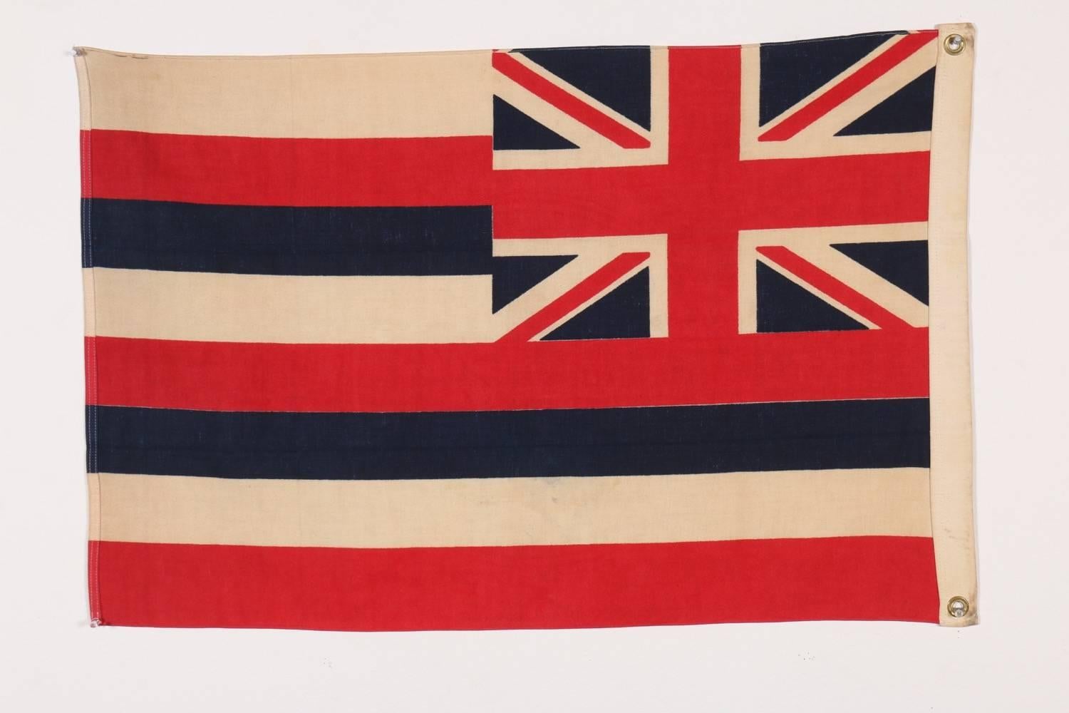 Mid-Century Modern Hawaiian State Flag, circa 1940s