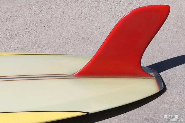 Bing David Nuuhiwa Noserider Surfboard, 1966 at 1stDibs