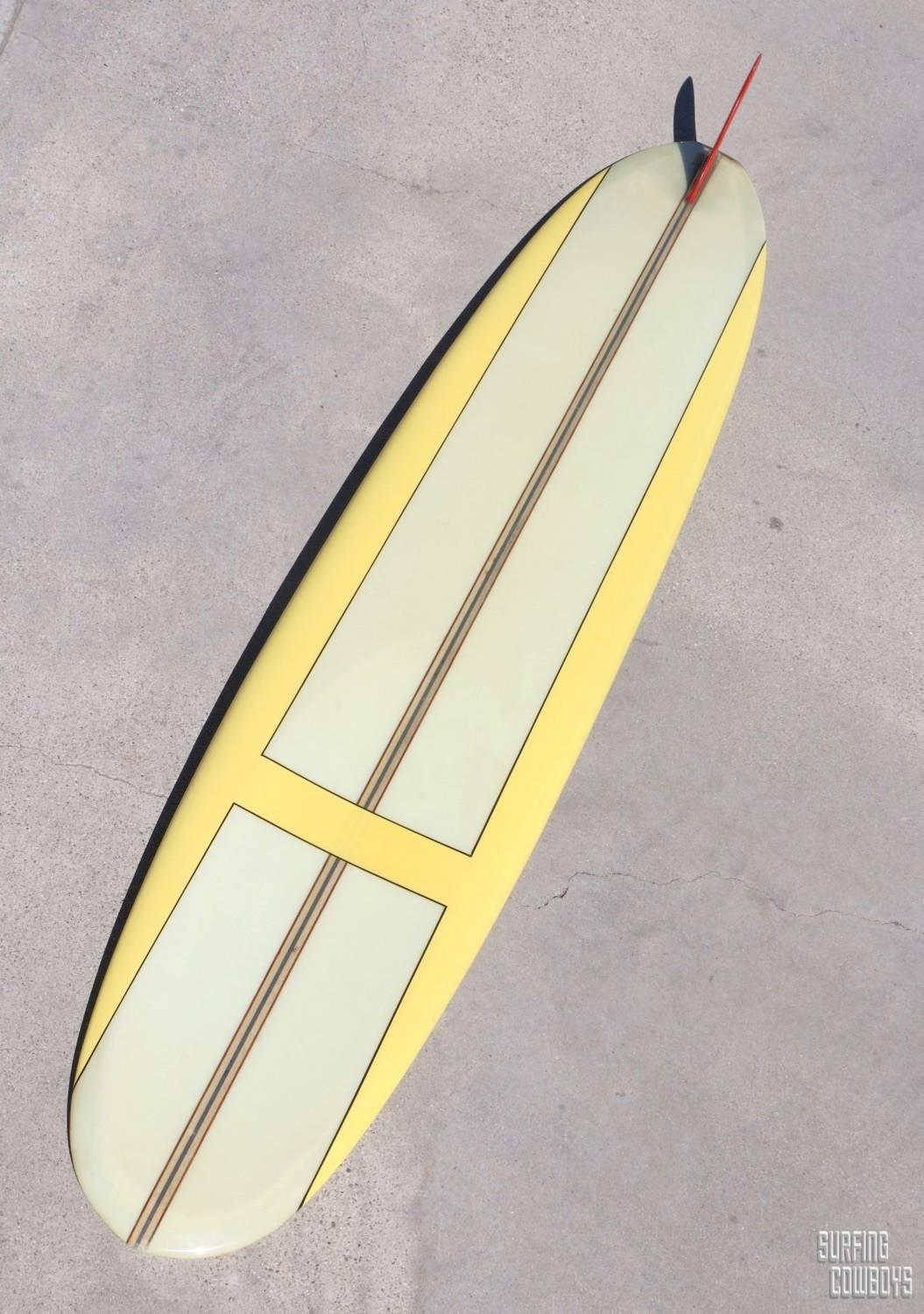 Bing David Nuuhiwa Noserider Surfboard, 1966 at 1stdibs