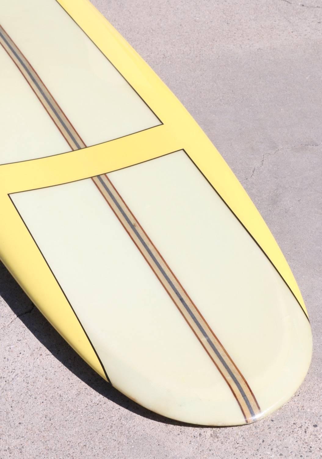 Bing David Nuuhiwa Noserider Surfboard, 1966 In Excellent Condition In Los Angeles, CA