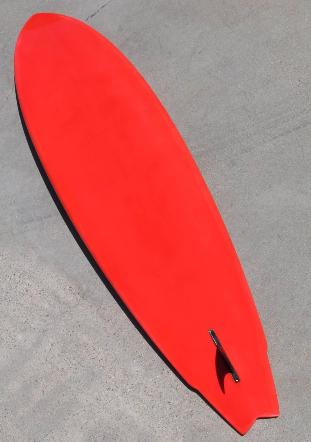 Late 20th Century Lightning Bolt Surfboard circa 1975 Shaped by Terry Martin