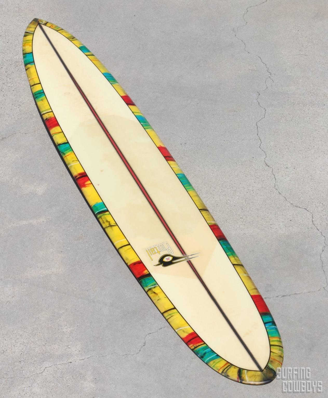 Bing Surfboards Lightweight Pintail, Late 1960s, All Original 1