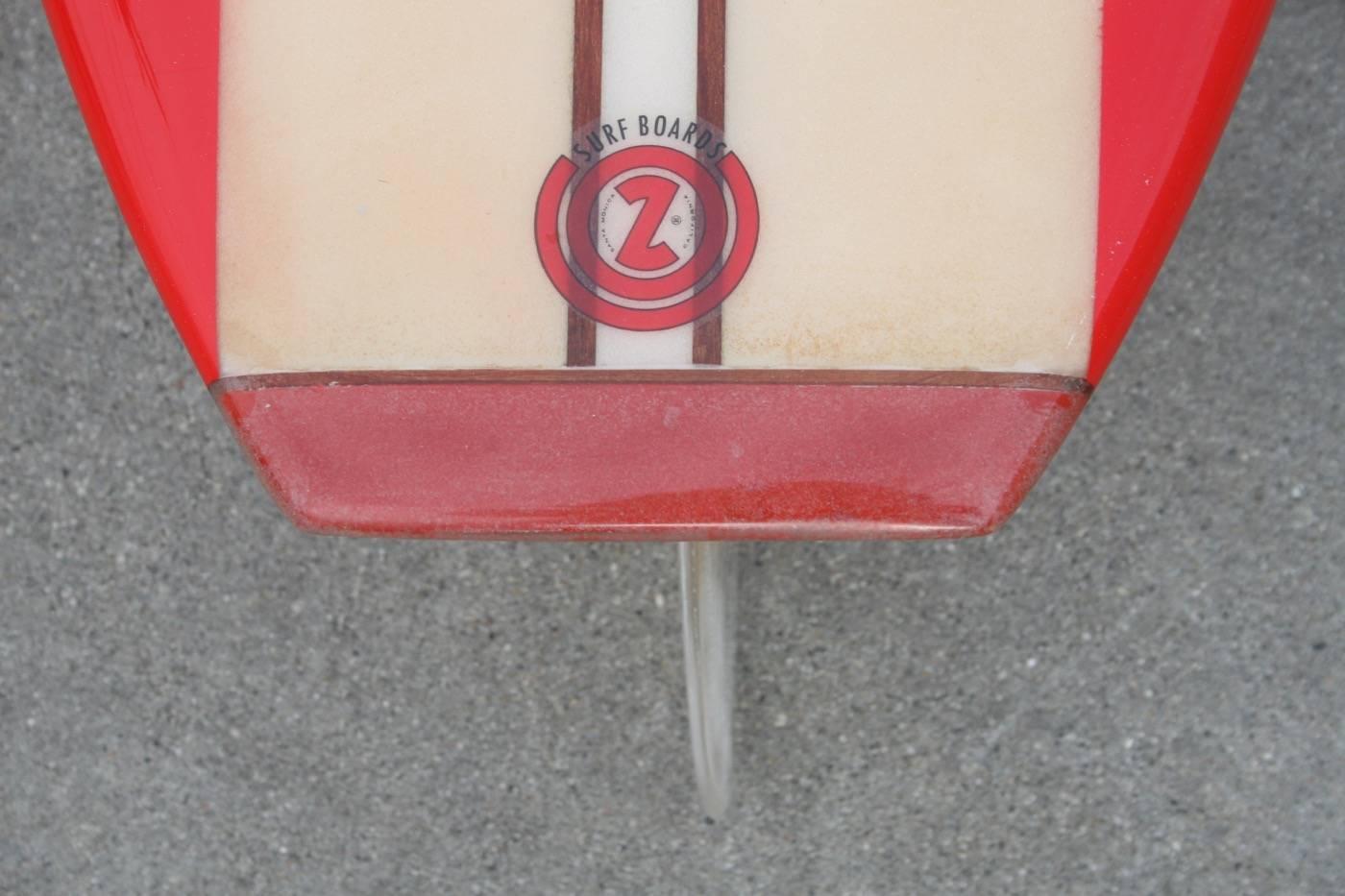 1960s Surfboard by CON, Santa Monica California, 1960s, Fully Restored For Sale 2