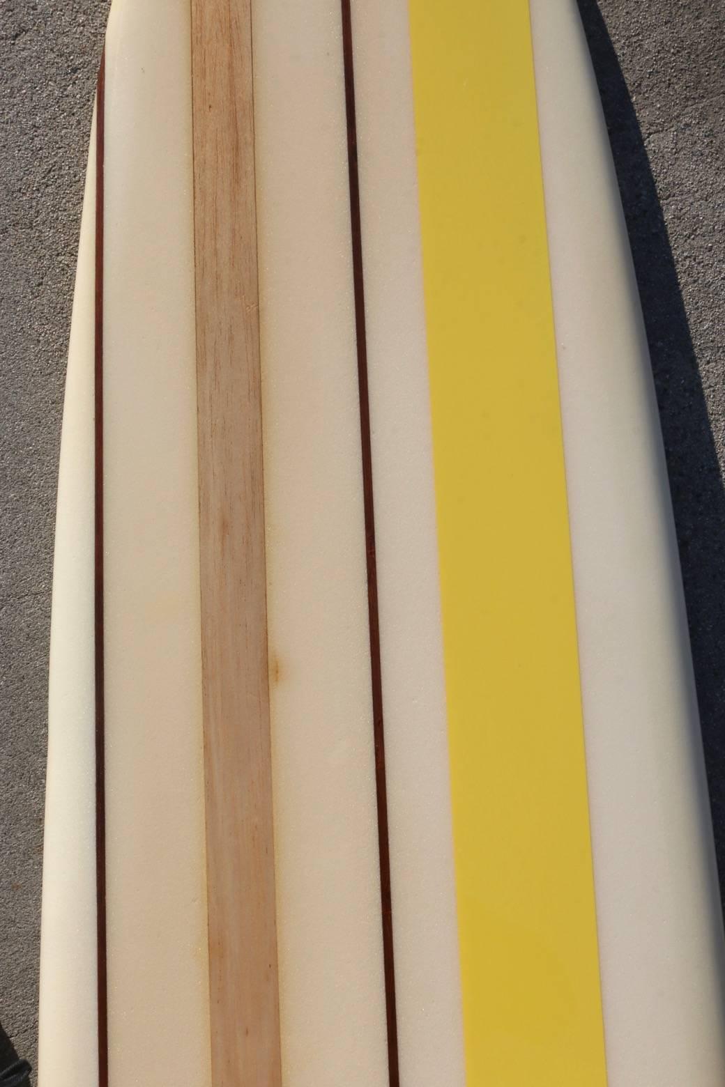Fully Restored Early 1960s Surfboard by Aqua Divers, Lomita CA, Extremely Rare 1