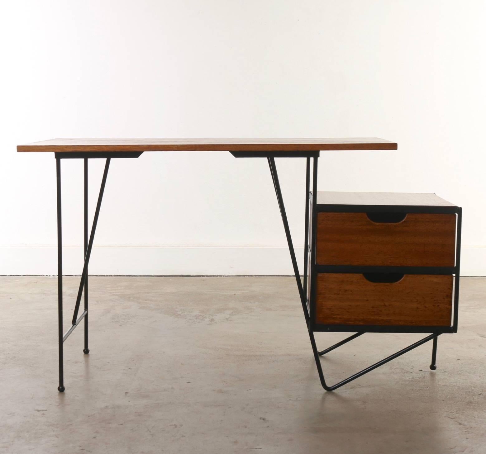 American Vista Furniture Company Desk by D.R. Bates and Jackson Gregory Jr., USA, 1955