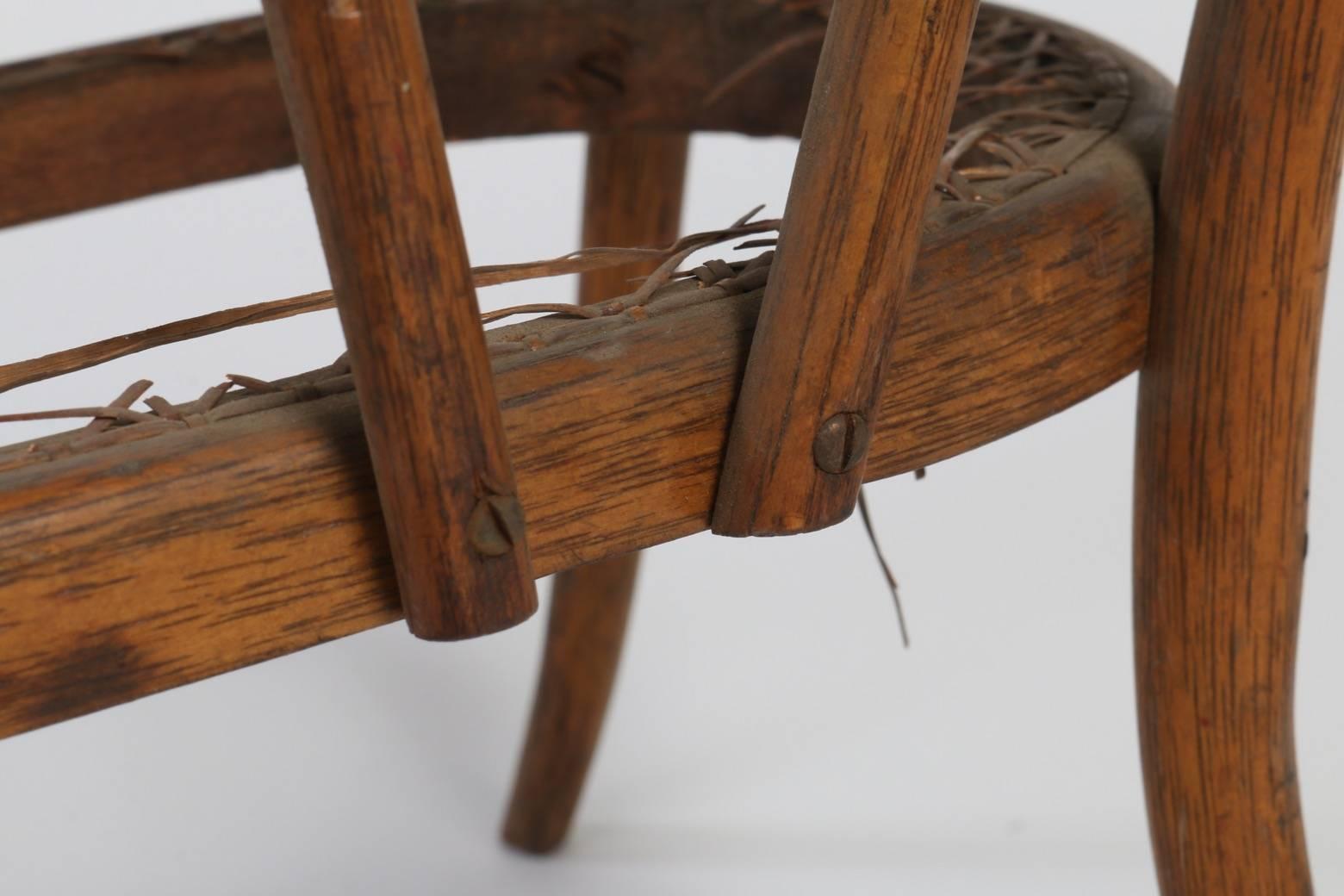 Thonet Bent Beechwood Doll Furniture, circa 1875, Rare and Important For Sale 2